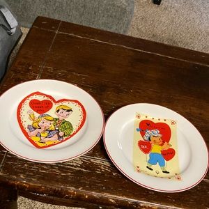 Roseanna vintage collectors dishes approximately 8”